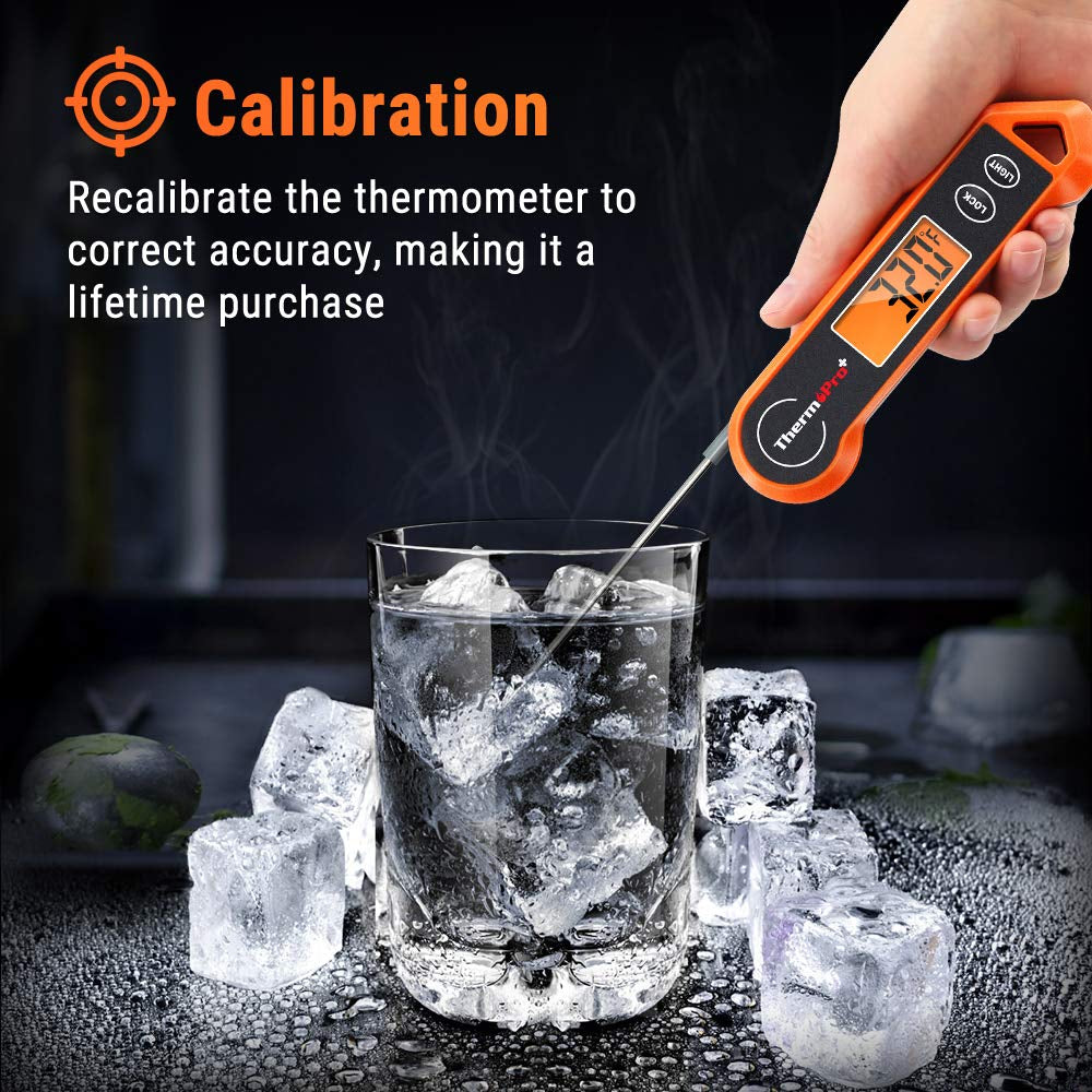 TP19H Digital Meat Thermometer for Cooking with Ambidextrous Backlit, Waterproof Kitchen Food BBQ Grill Smoker Oil Fry Candy Instant Read