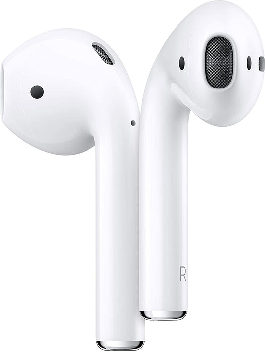 Airpods (2Nd Generation) Wireless Ear Buds, Bluetooth Headphones with Lightning Charging Case Included, over 24 Hours of Battery Life, Effortless Setup for Iphone